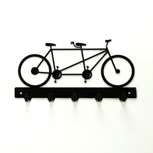 Tandem Bicycle Key Rack image 1