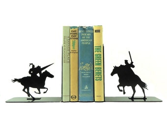 Jousting Knights Bookends