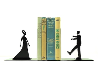 Frankenstein & Bride Bookends