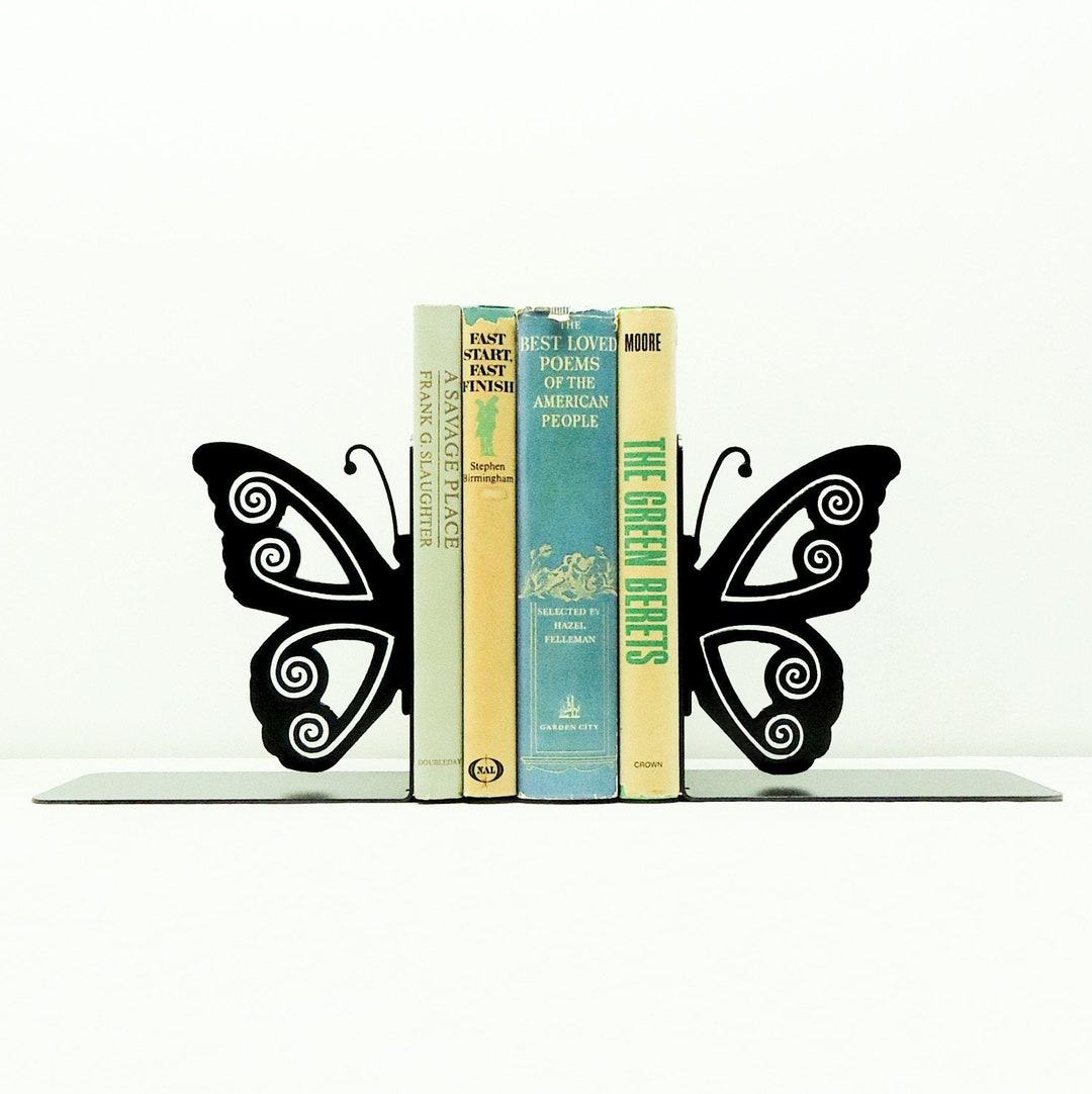 Butterfly Bookends Etsy
