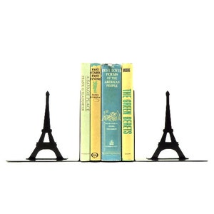 Eiffel Tower Metal Art Bookends image 1