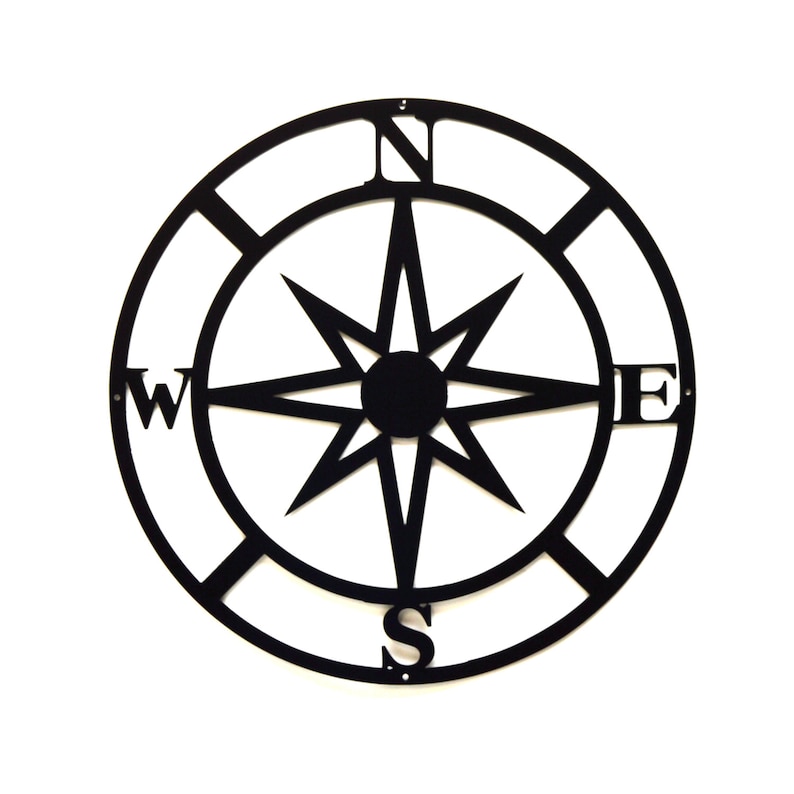 Compass Wall Art - Etsy