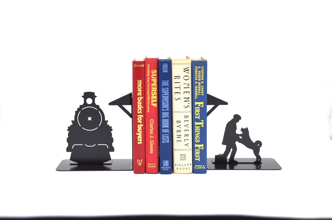 Train Station Friend Bookends Etsy