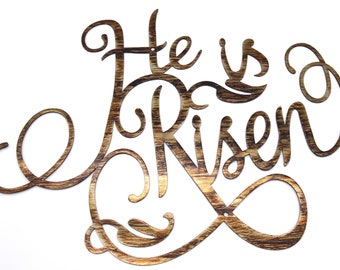 He Is Risen Wall Art