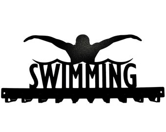 Swimming Medals Rack- 10 Hook