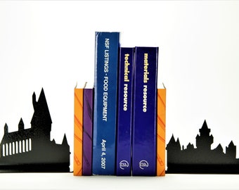 Wizard School Bookends