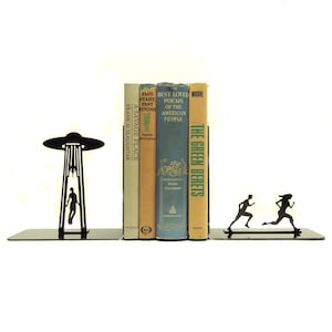 UFO Abduction Bookends image 1