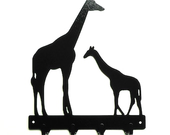 Giraffe Family Key Rack