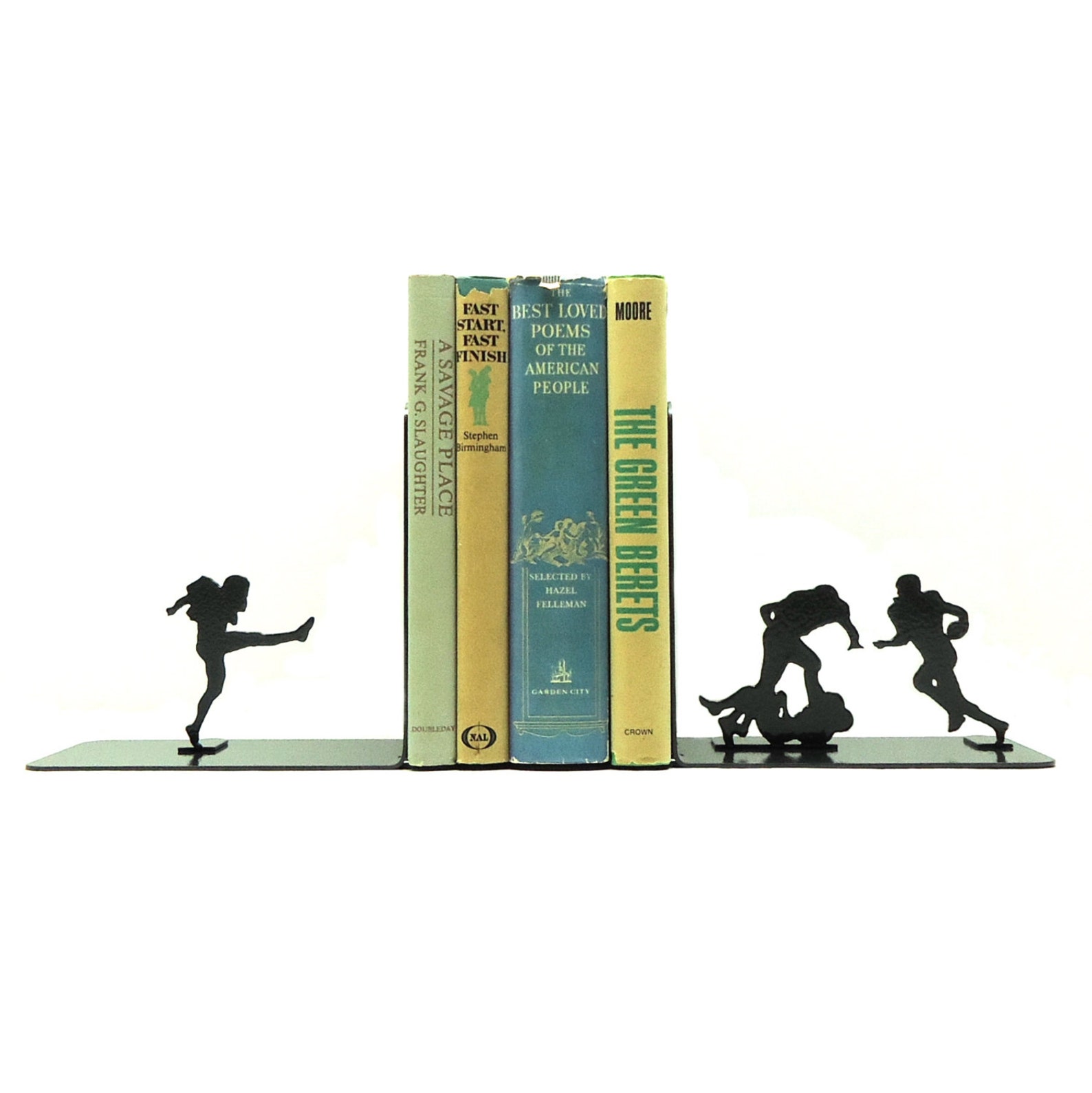 Football Bookends Etsy