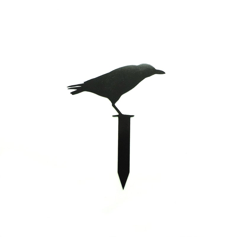 Black Raven Yard Stake image 1