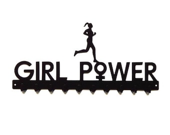 Girl Power Medals Rack- 10 Hook