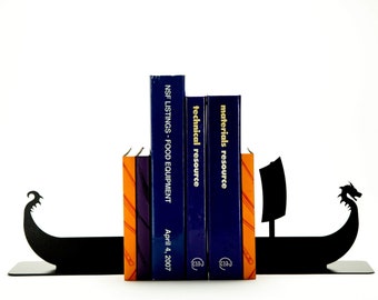 Viking Ship Bookends