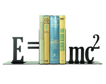 E=mc2 Theory of Relativity Bookends