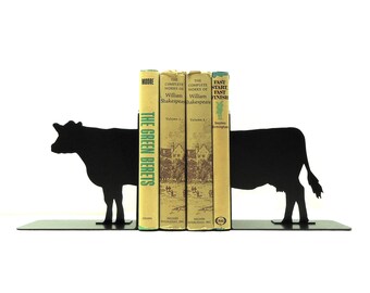 Cow Bookends