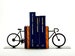 Split Bicycle Bookends
