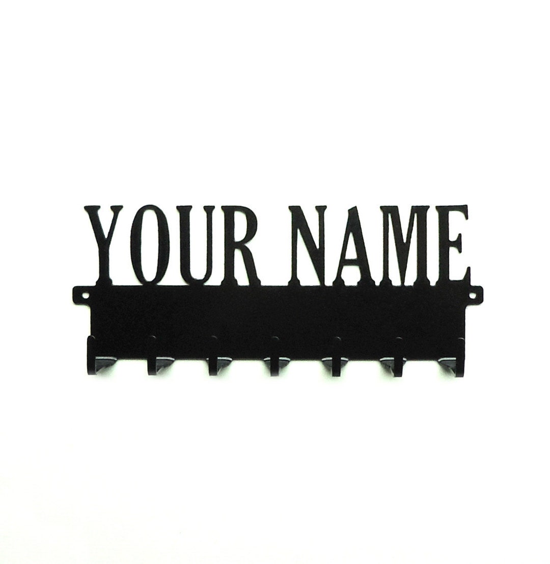 Personalized Key Rack Etsy