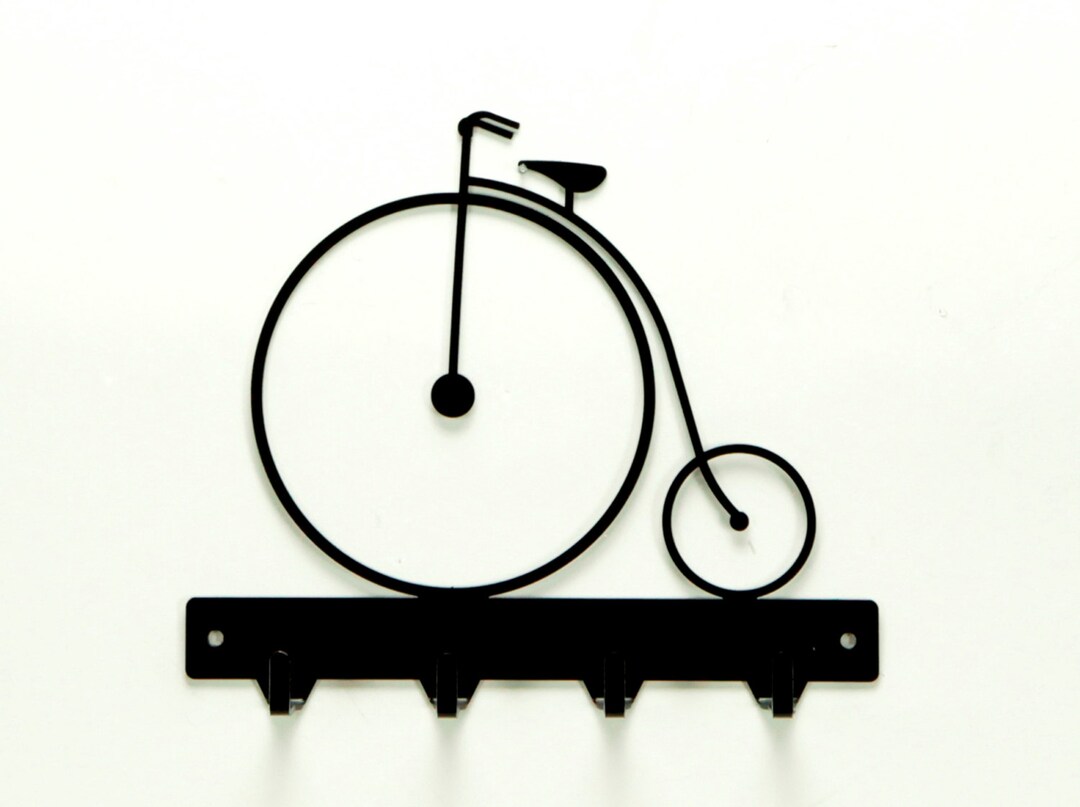 Antique Bicycle Key Rack Etsy