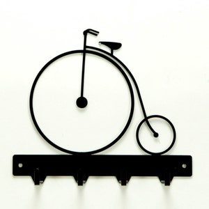 Antique Bicycle Key Rack image 1