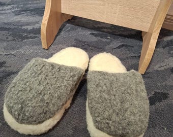 Mysiga ulltofflor, unisex inomhusskor, halkfri sula