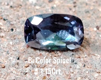1.15Crt  Rare Natural Bi-Color Spinel – Sri Lanka