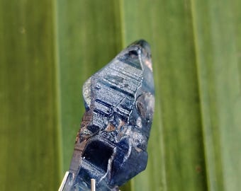 Natural Blue Sapphire Crystal 13.65 ct | Unheated Sri Lankan Corundum