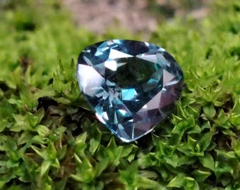Natural Vivid Blue Spinel 1.10 ct | Heart Cut Unheated Ceylon Gemstone