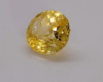 Natural Intense Yellow Sapphire 1.95 ct | Unheated Ceylon Loose Gemstone