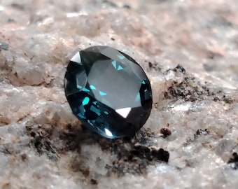 Natural Greenish Blue Spinel 0.86 ct | Untreated Ceylon Loose Gemstone