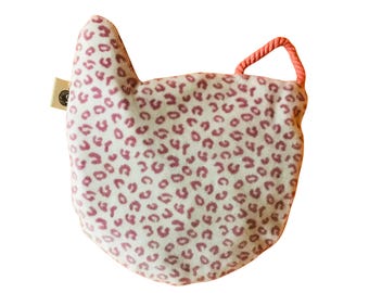 Cat heat lamp & cooling pad made of organic cotton velour – For babies, teens and adults