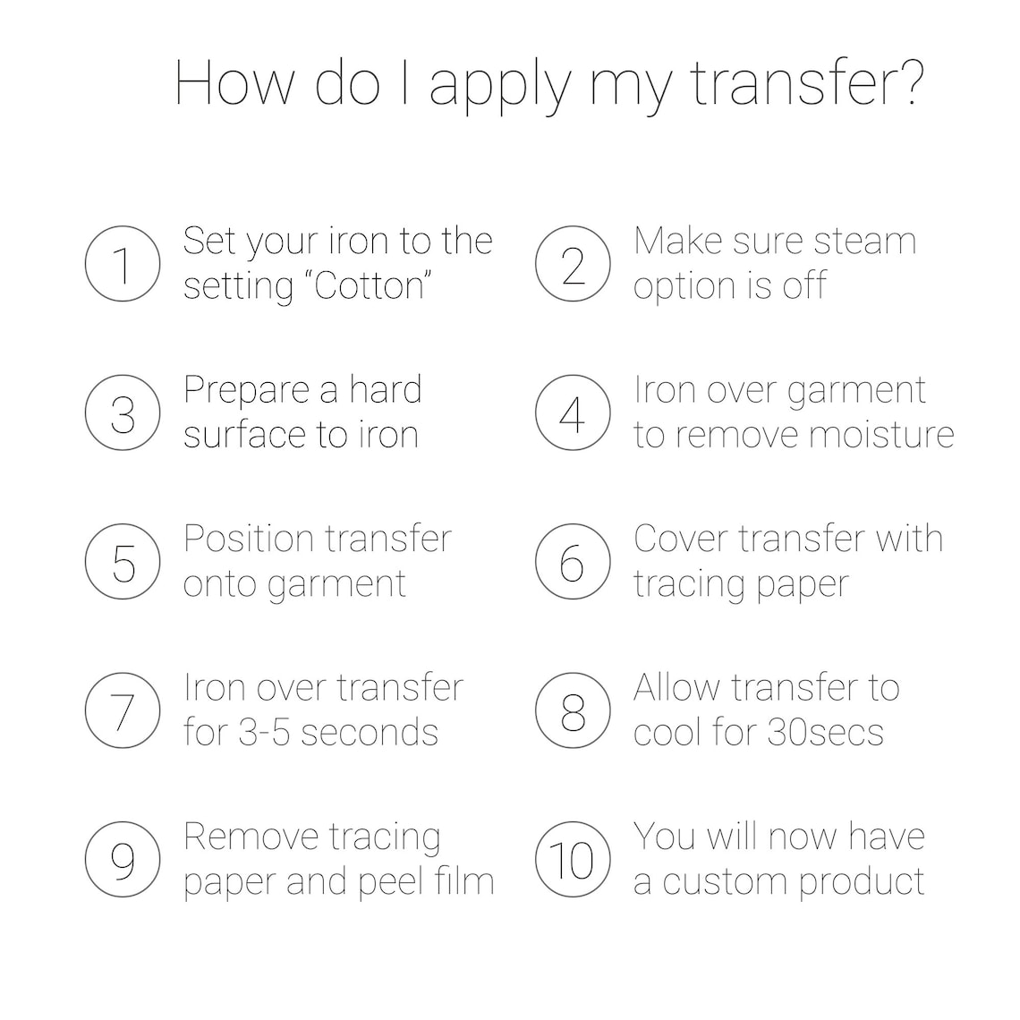 Iron on Transfer for Football Shirt Iron on Number How to Etsy