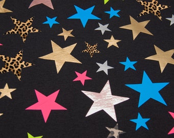 Animal Print Iron On Stars Transfer, Customise Clothing With Stars, Iron On Stars For Crafting, Dress Making, How To Make Cosplay Costumes