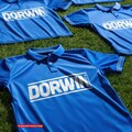 Custom DTF Printed Iron On Transfers, Club Sponsor Logo Decals