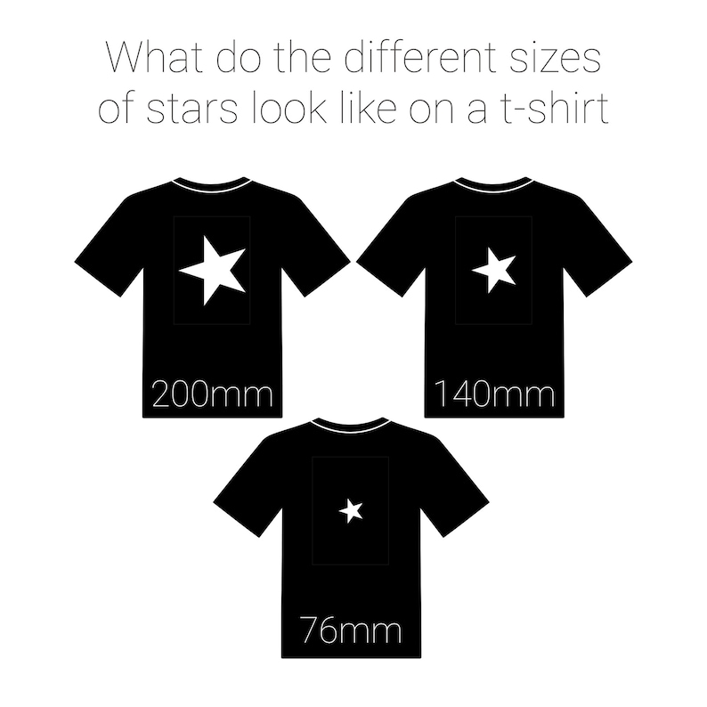 iron on leopard skin transfer showing size comparison