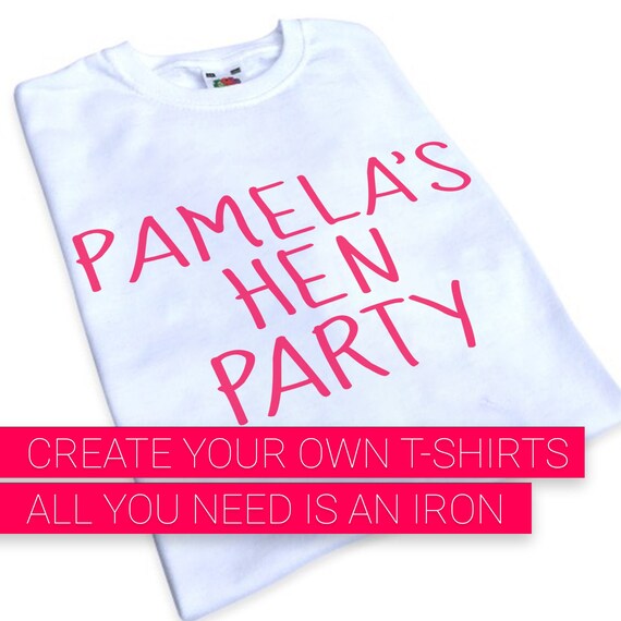 Farmakologi butik hensynsfuld Hen Party Iron-on Transfer Bachelorette Party Create Your - Etsy