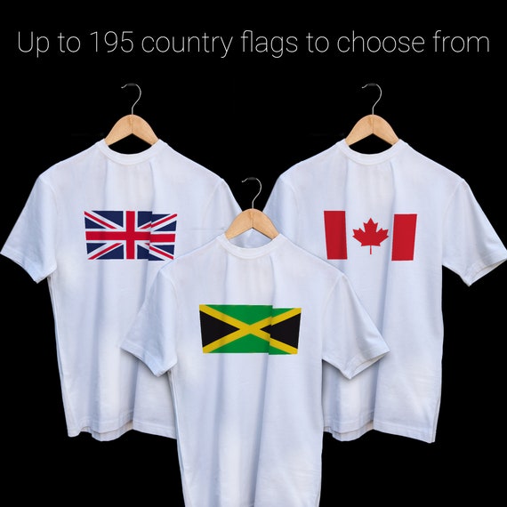 Iron on Flag T Shirt Transfer, Country Flag, Patriotic, Create Your Own T  Shirt - Etsy