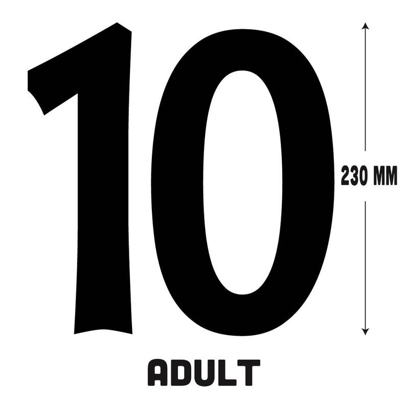 Football Iron on Name and Number Ironon Transfer American Etsy