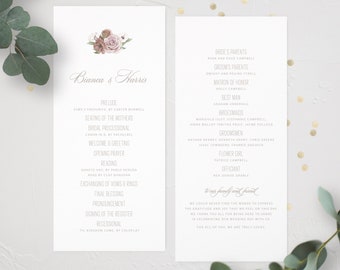 Natalie | Rustic Floral Wedding Invitation, Country Wedding, Watercolor Floral Invitation, Wedding Calligraphy, Boho Wedding, Gold Foil