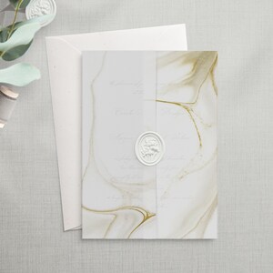 Pre-Folded Vellum Jackets for 5x7 Invitations: 60Pcs Vellum Paper  Translucent Wedding Invitation Wraps