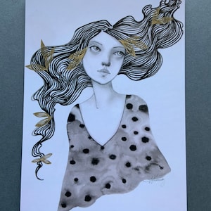 5 x 7 impressão de cartão postal #268 presentes de arte para sua arte postal