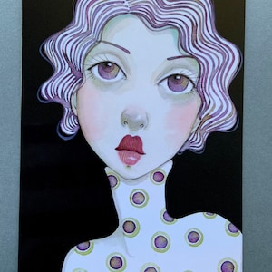 Impression de cartes postales 5 x 7 n° 271, cadeaux pour elle, art postal