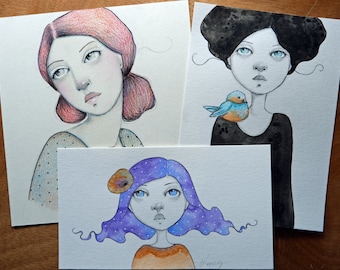 Kaleidoscope Watercolor and colored pencil lessons, online art classes