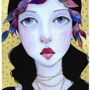 Stampa artistica di cartoline 5 x 7 #302 Regali di opere d'arte per la sua arte postale