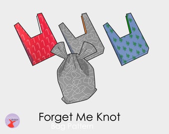 Forget Me Knot Bag PDF Sewing Pattern