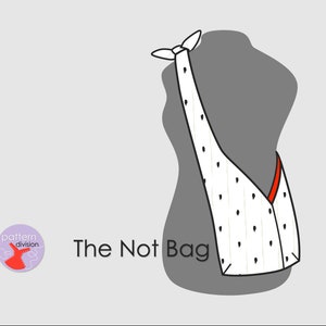 The Not Bag PDF Schnittmuster (Knot Strap Schultertasche)