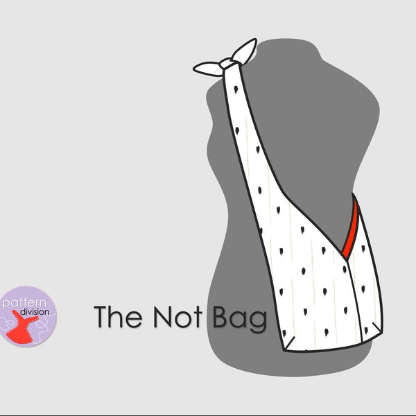 The Not Bag PDF Sewing Pattern (Knot Strap Shoulder Bag)