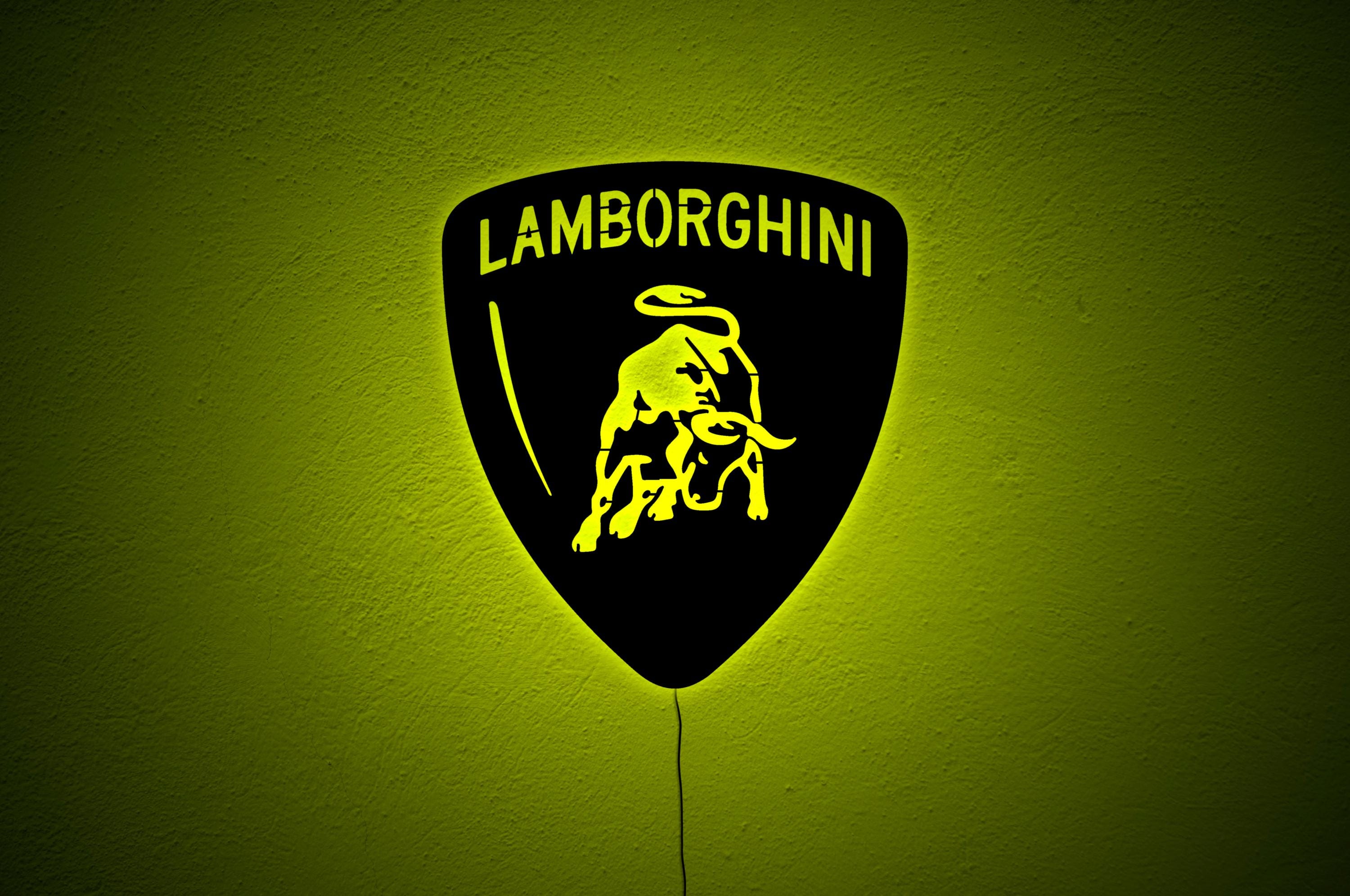 Neon Lamborghini - Etsy