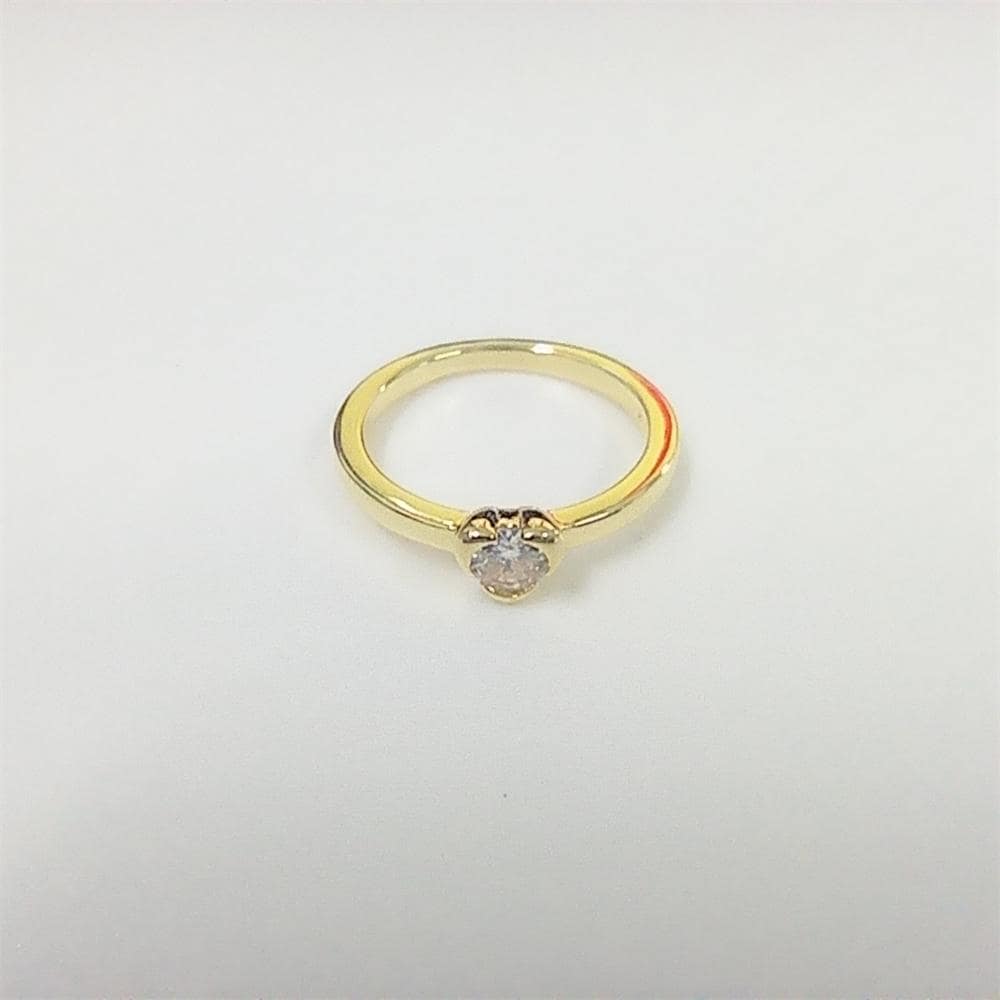 Pandora Talisman Lab-grown Diamond Heart Ring Gold with pouch