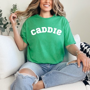 Caddie Golf T-Shirt, Vintage Golf Shirt for Caddies & Golf Lovers
