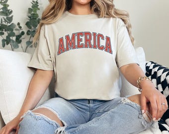 Patriotic USA T-Shirt: America Graphic Tee