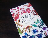 2015 Modern watercolor wall calendar